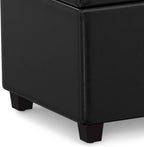 SIMPLIHOME Avalon 54 inch Wide Contemporary Rectangle Extra Large Storage - Image 10