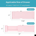 Vtopmart 8 Pack Drawer Dividers - Image 3