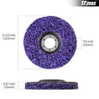 4-1/2" x7/8'' Stripping Discs Rust Remover Wheel Remove Paint and Oxidation - Image 2