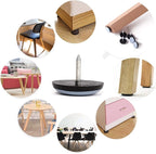 Furniture Glides Sliders-Furnigear PTFE Chair Leg Movers Sliders - Image 5
