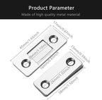 Cabinet Magnetic Catch, 6 Pack Ultra Thin Magnetic Cabinet Door Catch, Adhesive - Image 4