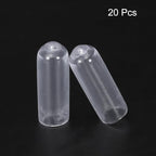 uxcell 20pcs Rubber End Caps 5mm ID Vinyl PVC Round Tube Bolt Cap Cover Screw - Image 2
