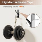 14-Pack Adhesive Wall Hook for Towel/Coat - Image 2