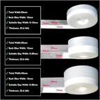 Silicone Weather Stripping Seal Door Tape 16.5 Feet Strip Bottom Draft - Image 2