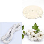 1/4 Inch Natural Cotton Rope, Used - Image 4