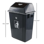 Readsky 13 Gallon Plastic Kitchen Trash Can - Image 2
