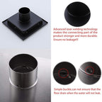RANDOM Black Shower Drain Square - Image 7