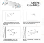 Ironing Board Holder Wall Mount, Ironing Board Hanger - Image 9