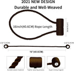 18 Inch Strong Magnetic Curtain Tiebacks, Curtain Holdbacks Modern Upgrade - Image 3