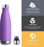 MEWAY 17oz Sport Water Bottle Vacuum Insulated Stainless Steel Leak-Proof - Image 3