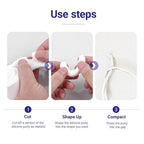 Moldable Silicone Putty, Waterproof, Stay Pliable, Good Plasticity - Image 4