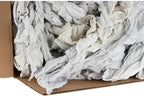 PRO SOURCE Reclaimed White Cotton T-Shirt Cloth Shop Rags, Sold by Weight - Image 4