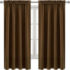 DWCN Blackout Curtains Room Darkening Thermal Insulated Bedroom Curtains Window - Image 9