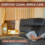 Air Jungles 3in1 Leather Wipes 50 Count, Extra Large 8" x 10" Size, Clean - Image 6