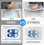 4 Pack Acrylic Shoe Boxes Sneaker Storage - Image 2