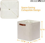 DULLEMELO Baskets For Organizing, Cube Storage Bins 12x12 Storage for Toys - Image 2
