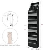 Univivi 6-Shelf Over Door Hanging Organizer Fabric Baby Door Storage - Image 3
