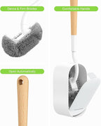 Bamboo Toilet Brush Set, 2 Pack - Image 6