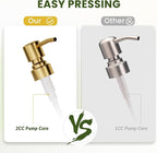 AmazerBath Soap Dispenser, 2 Pack Glass Soap Dispenser - Image 5