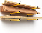 GREENER Lumber Storage Rack Folding Wood Storage Racks Wall-Mounted Metal Racks - Image 2