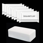 Pack of 8 White Seal Putty Waterproof Duct Seal Repair Sealing Clay, Quick by ZXFUTURE