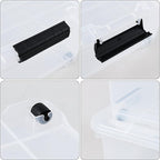 20 Quart Under Bed Plastic Storage Bins - Image 3