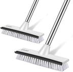 SetSail Floor Scrub Brush with 51-Inch Long Adjustable Handle 2 in 1 Scrape by SetSail