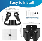 Broom Holder Wall Mount, Stainless Steel Heavy Duty Mop Holder Broom Mop Hanger - Image 2