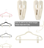 Velvet Hanger Clips - Image 3
