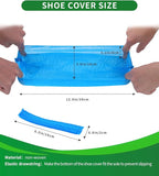 100Pcs Non-Woven Shoe Covers Disposable Non Slip - Image 6
