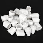 uxcell 20pcs Rubber End Caps 24mm ID Vinyl Round End Cap Cover Screw Thread - Image 4