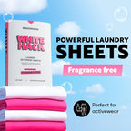 Fragrance Free Laundry Detergent Sheets | Clothes Detergent Laundry Soap Sheets - Image 2