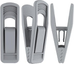 Hanger Clips for Velvet Hangers, Non-Slip Plastic Clips Skirt Hanger Clips for by TOFIIGREM