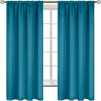 BGment Peacockblue Blackout Curtains by BGment