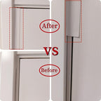 T Shape Door Seal Strip for Door & Windows Gaps，Draft Stopper Bottom Sweep - Image 7
