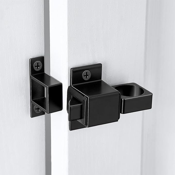 4 Packs Self-Closing Latches, Aluminum Alloy Automatic Gate Latch - Image 3