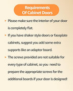 Pull Out Trash Can Under Cabinet, 7-13Gal Cabinet Trash Can Pull Out Kit - Image 2