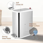 BETHEBEST 4 Gallon/15 Liter Trash Can - Image 2