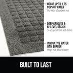 GORILLA GRIP Front Door Mat, Indoor Outdoor Ultra Absorbent HydroAbsorb Doormat - Image 3