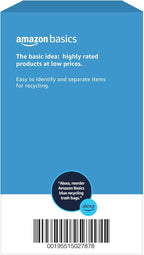 Amazon Basics Blue Recycling Trash Bags, 13 Gallon - Image 5