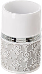 Creative Scents Mirror Damask Bathroom Cup by CreativeScents