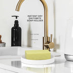 2 Pack Diatomite Soap Dish Holder, Quick Dry Stone Bar Holder, Water Absorbent - Image 7