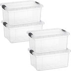 Superio Storage Bins with Lids by Superio