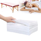 50Pcs Disposable Massage Table Sheets 31.5" x 71" Non-Woven Fabric Bed Covers by SZHZTEL