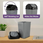Superio Mini Plastic Trash Can - Image 6