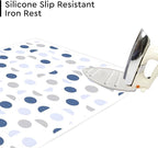 Encasa XO Ironing Mat/Pad with 3mm Padding & Silicone Iron Rest - Image 2