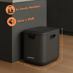 Electric Composter for Kitchen, Compost Bin - 4L Large Capacity - Image 8