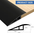Vinyl Door Threshold Flooring Transition Strip Self Adhesive Carpet Edging Strip - Image 2