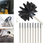 12 Feet Stove Pipe Clean Brush Extension Rods Flexible Fireplace Chimney Brush - Image 8