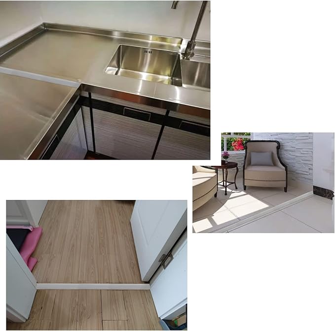 Floor Transition Strip & Self Adhesive Floor Vinyl Floor Edge Trim Laminate - Image 4
